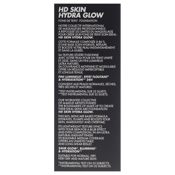 HD Skin Hydra Glow- 2N22 Nude by Make Up For Ever for Women- 1.01 oz Foundation - Picture 6 of 6